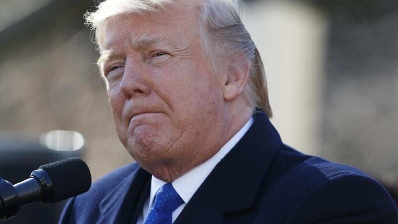 US President Donald Trump