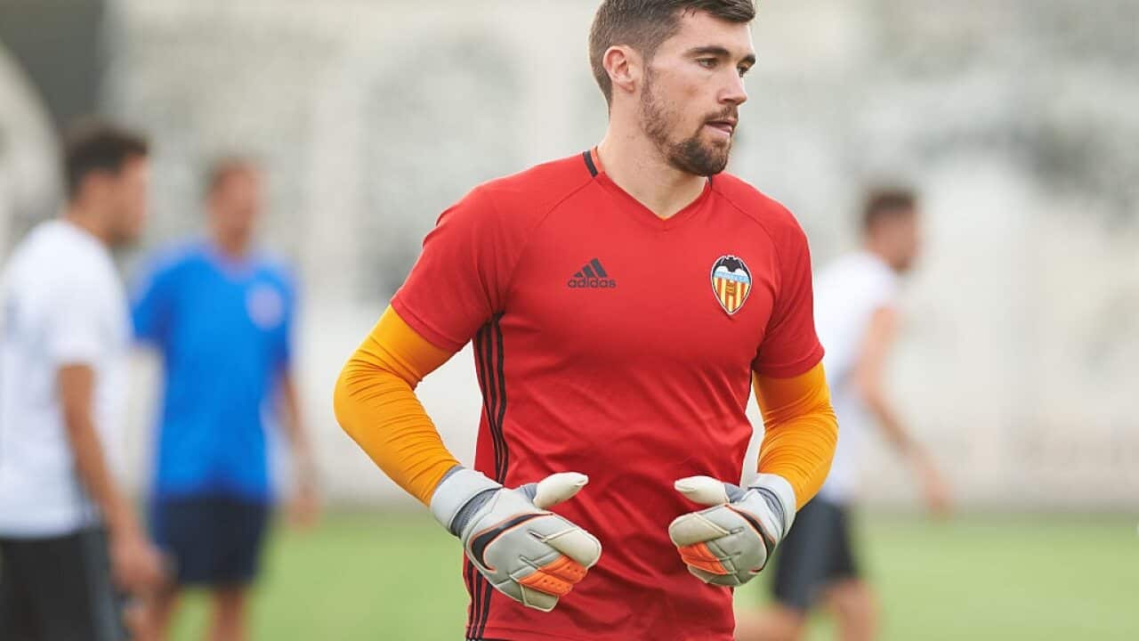 Valencia CF training session