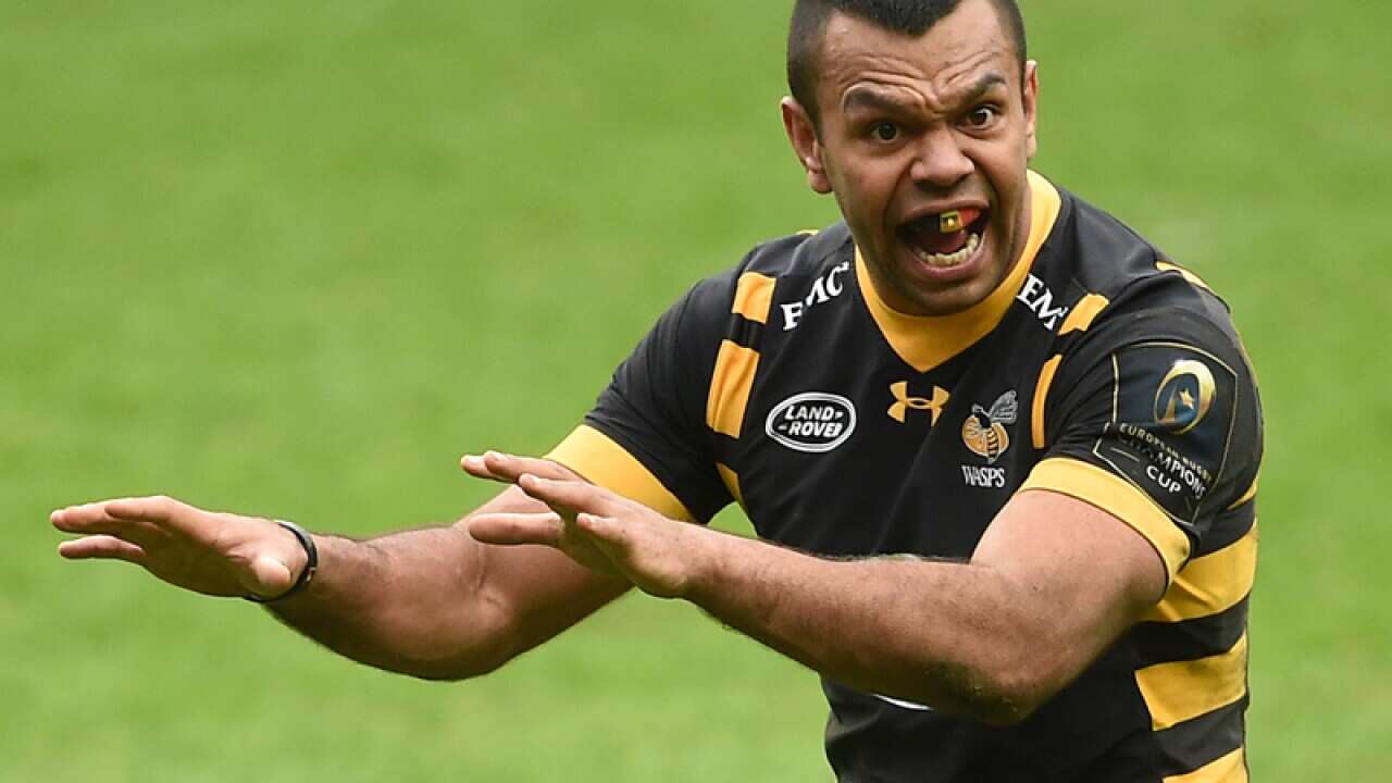 Australian rugby player Kurtley Beale