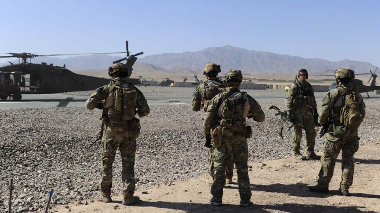 Australian special operations task group soldiers in Afghanistan