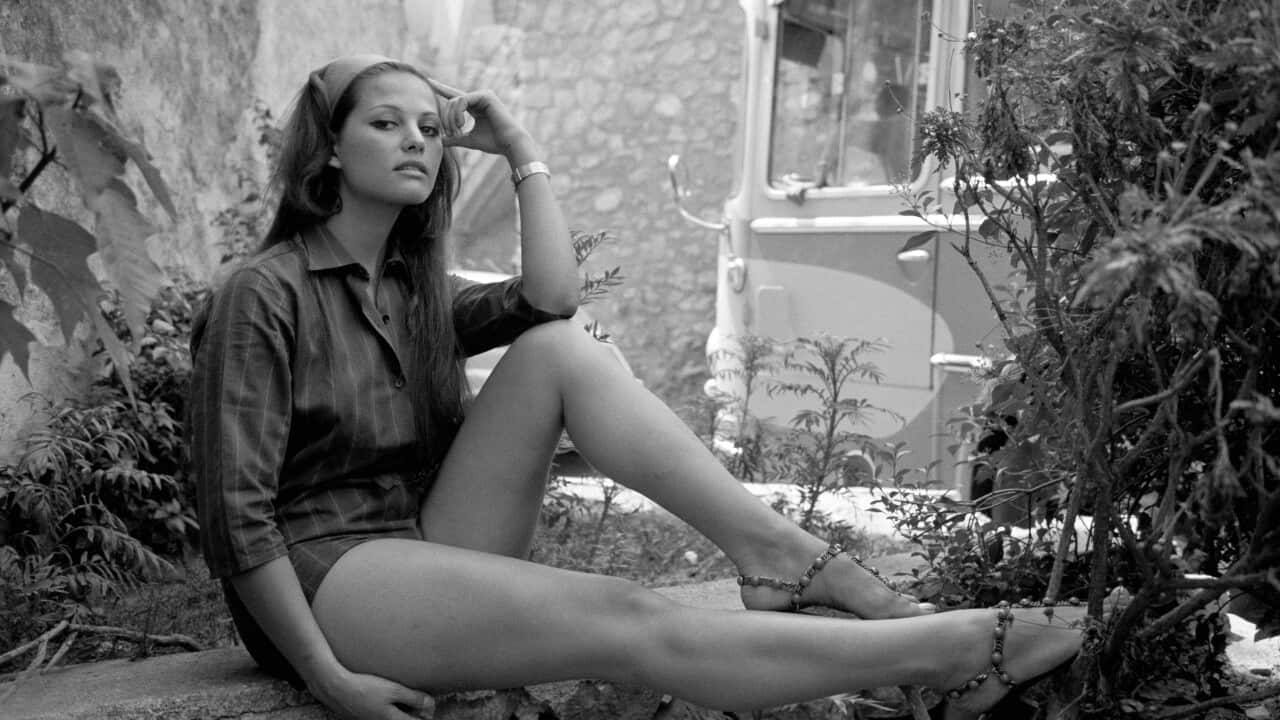 Files Pictures of Italian Actress Claudia Cardinale In Italy In 1950-