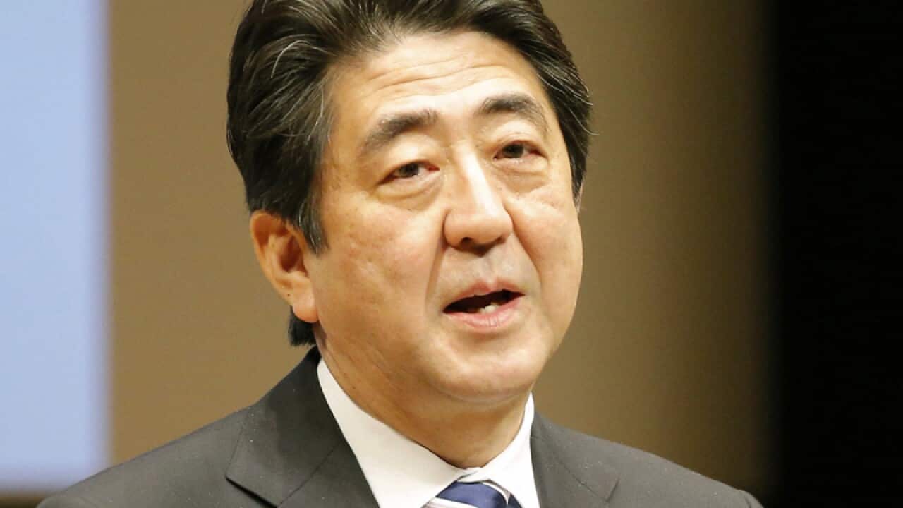 Japanese Prime Minister Shinzo Abe