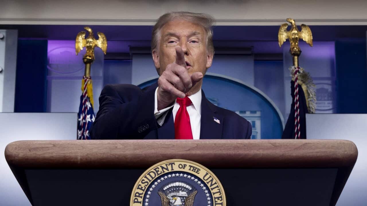US President Donald Trump
