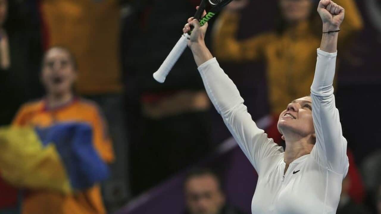 Romania's Simona Halep.