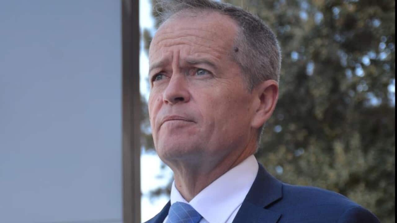 Opposition Leader Bill Shorten in Fremantle
