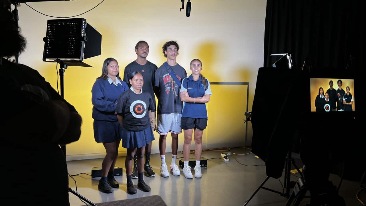 students at ICTV Alice Springs