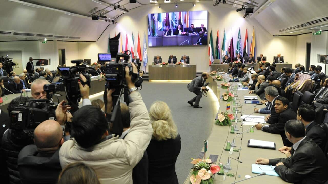 The 168th OPEC Conference in Vienna, Austria.