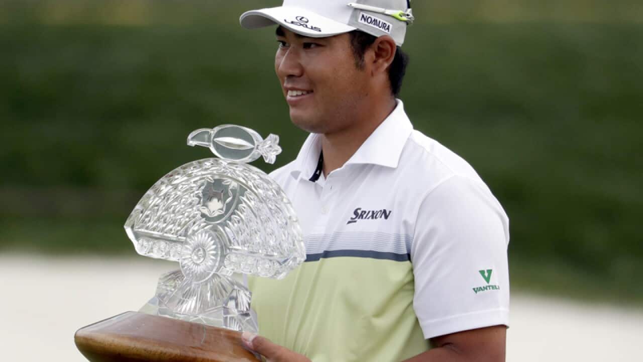 Japanese golfer Hideki Matsuyama