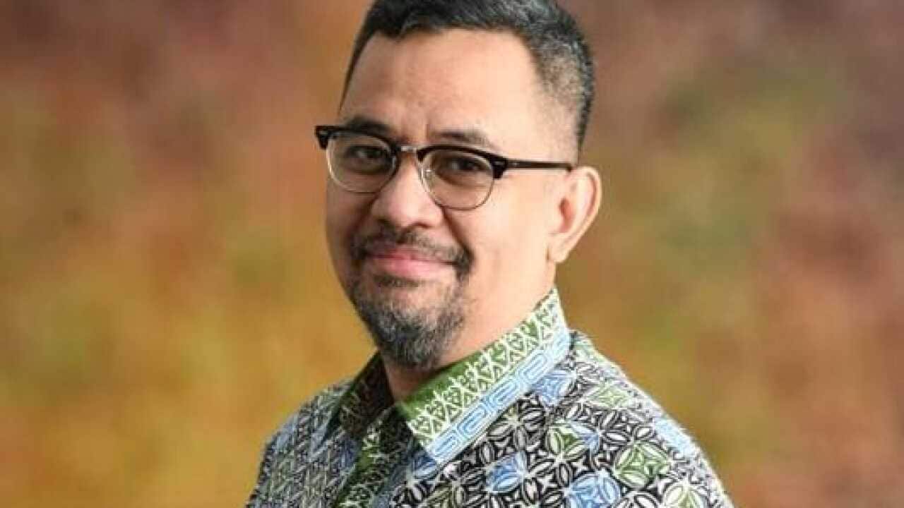 Gunarmand Nainggolan, spoke person of the Indonesian Embassy in Canberra..jpg