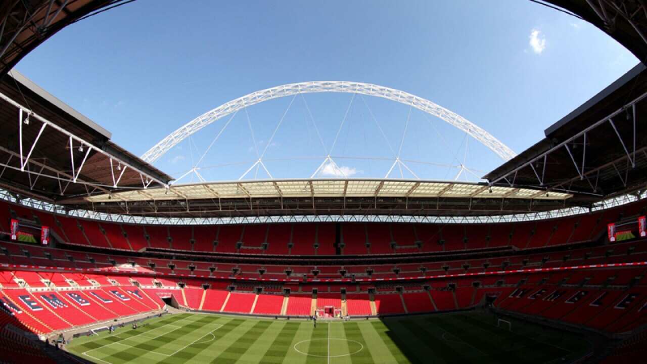 Wembley stadium.