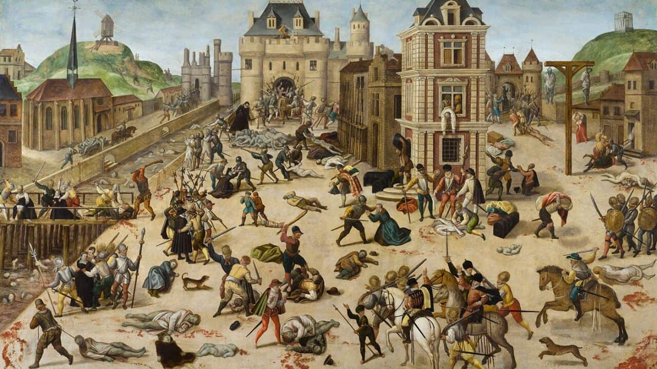 Le Massacre de la Saint-Barthélemy de François Dubois, musée cantonal des Beaux-Arts de Lausanne