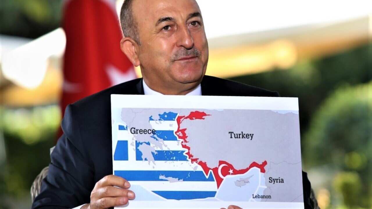 Minister of Foreign Affairs of Turkey, Mevlut Cavusoglu.