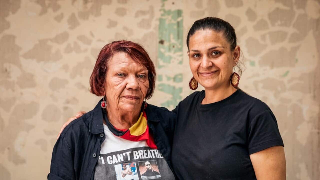 Leetona Dungay and Karina Hogan, Incarceration Nation participants (photo credit Joseph Mayers)