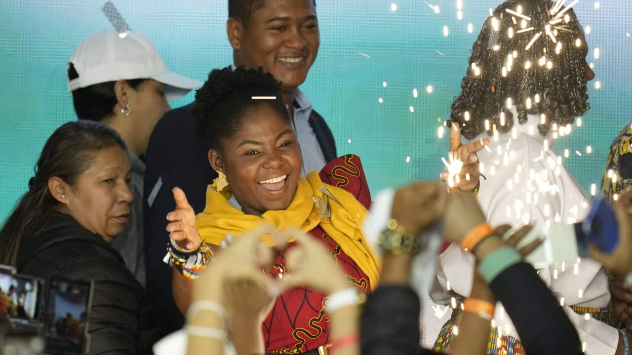 Francia Marquez, the running mate of Gustavo Petro (AAP).jpg