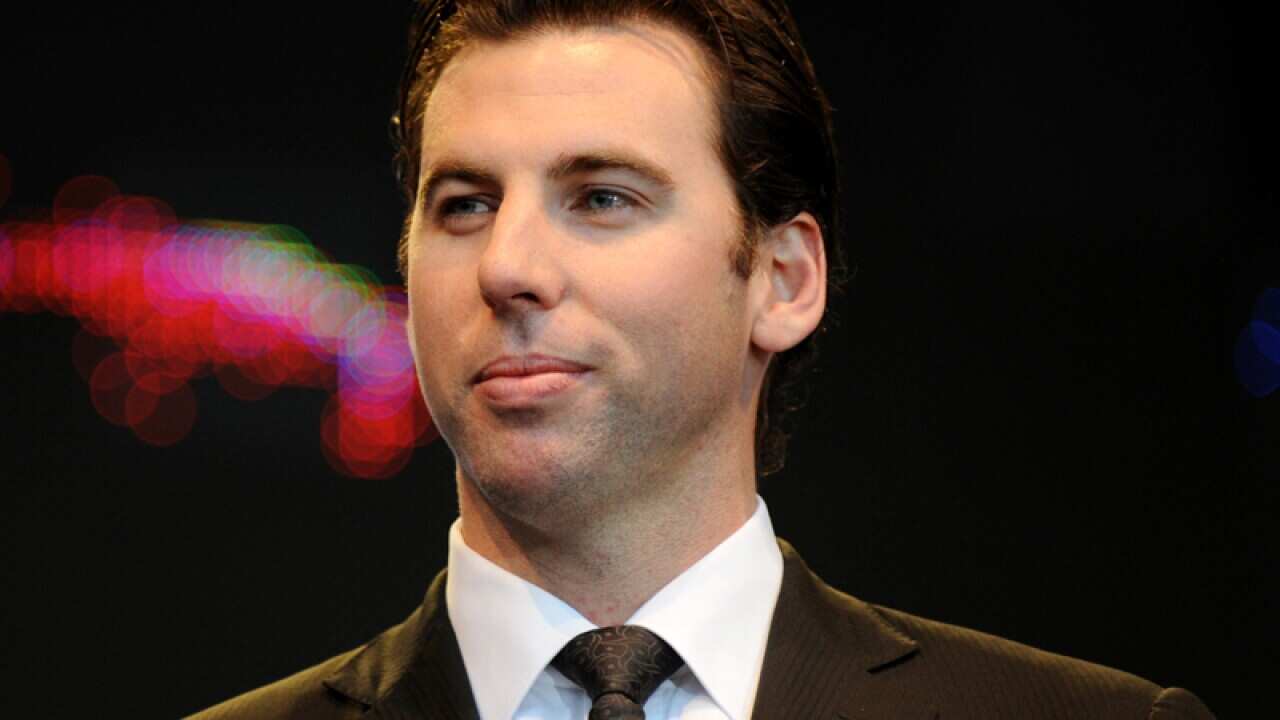 Olympic swimmer Grant Hackett