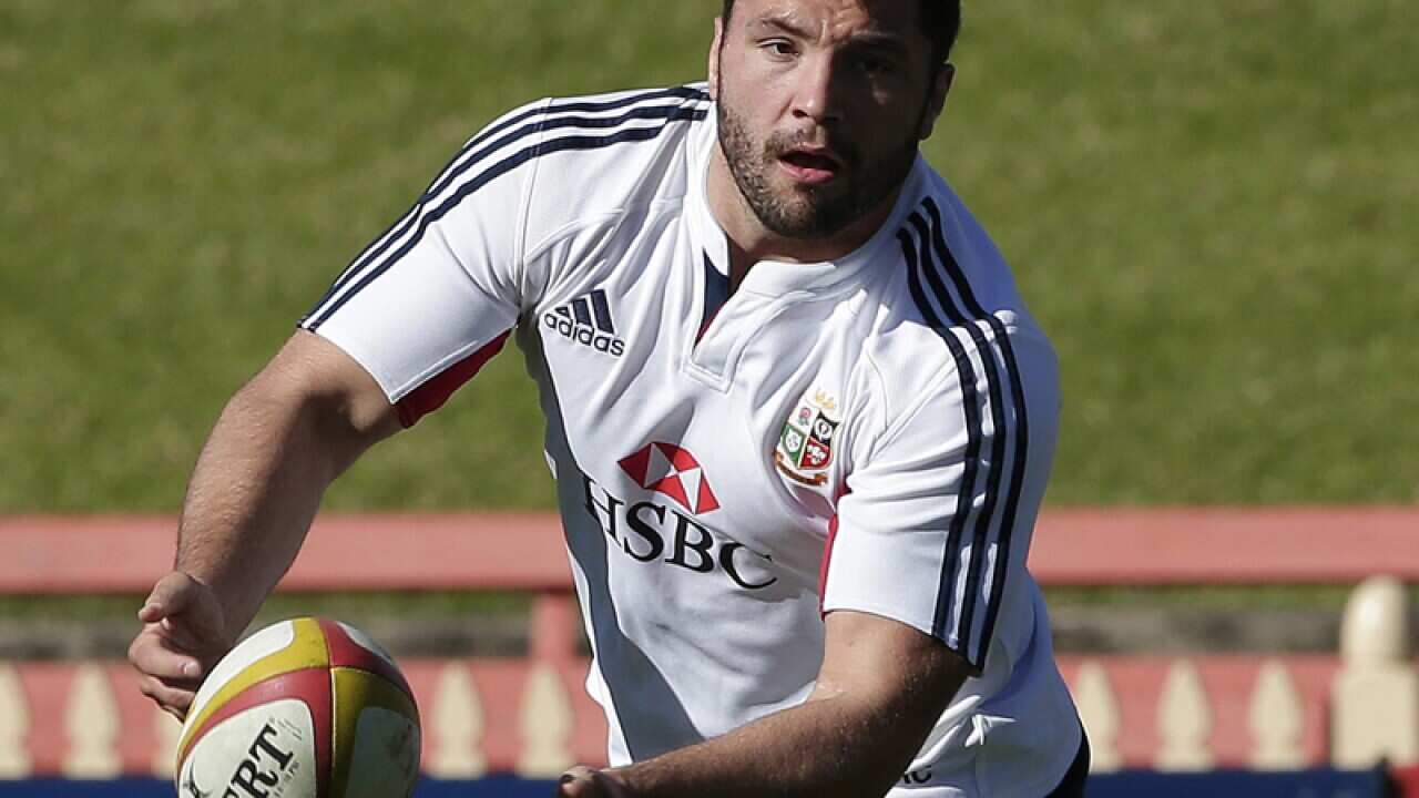 England prop Alex Corbisiero