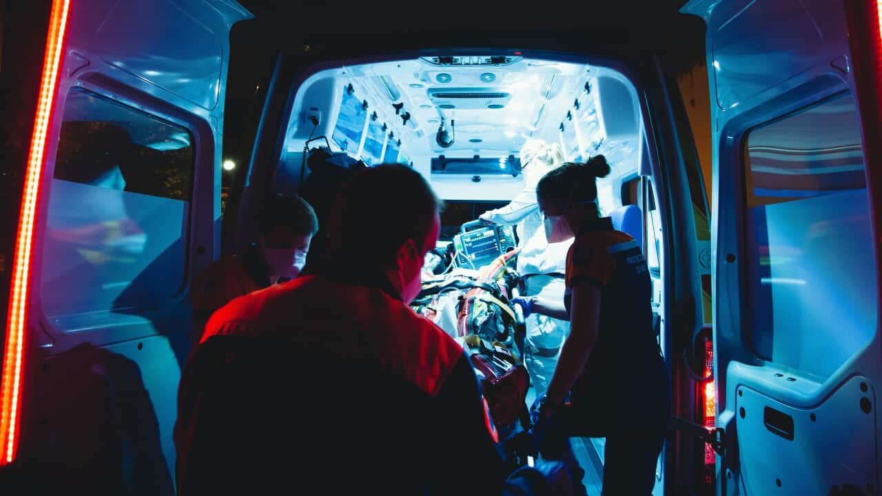 Paramedics at an ambulance - Mat Napo -Unsplash.jpg