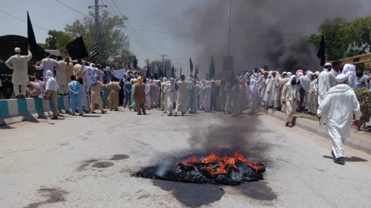 Peshawar protest against FATA merger