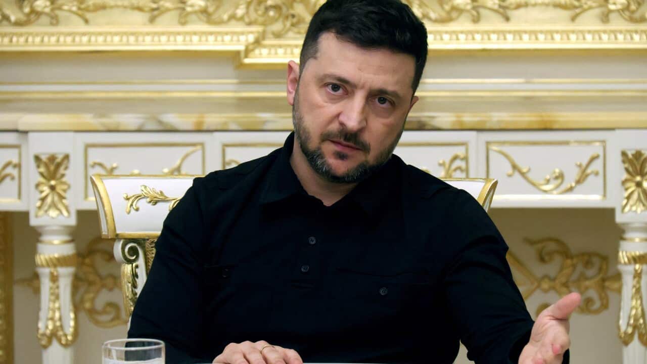 President of Ukraine Volodymyr Zelenskyy (AAP)