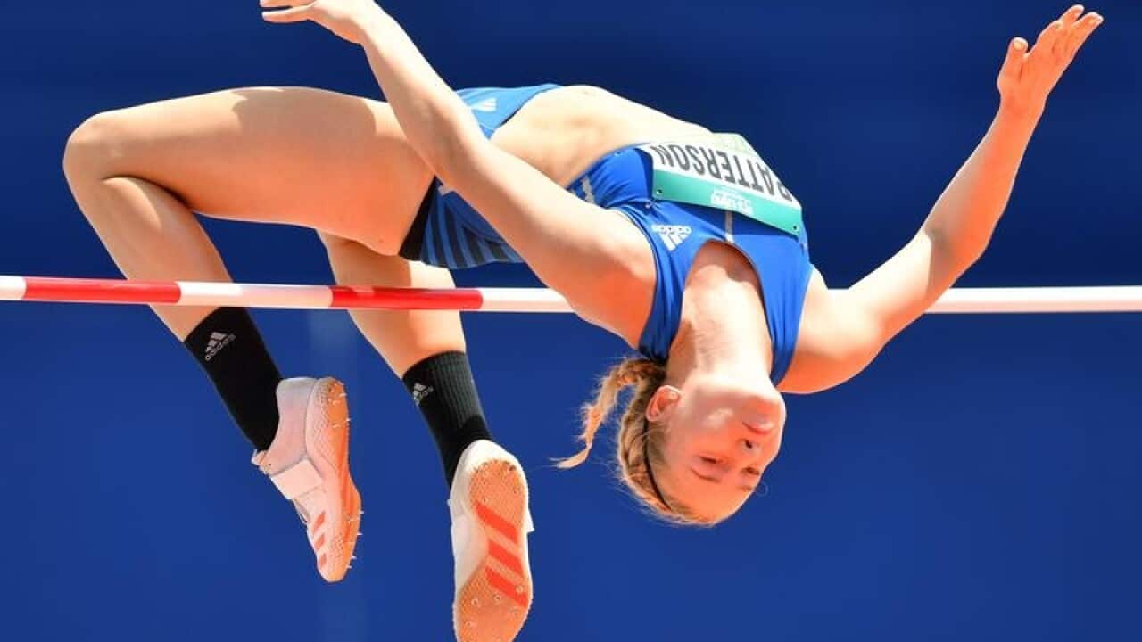 Eleanor Patterson of Victoria in action