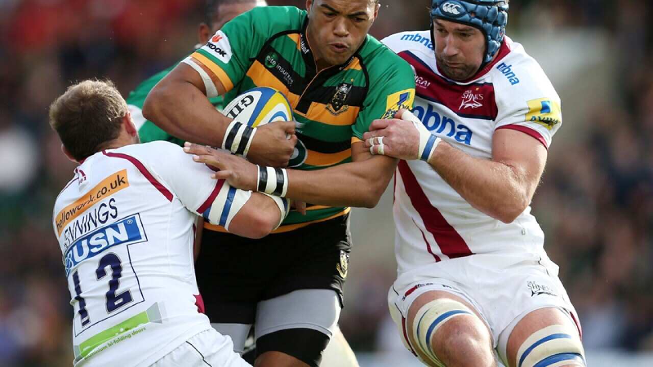 Northampton and England centre Luther Burrell