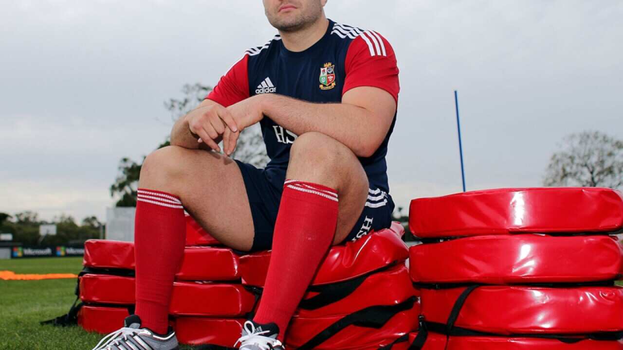 England rugby player Alex Corbisiero