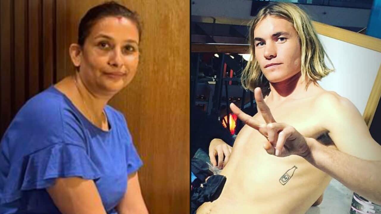 Nepali co-pilot Anju Khatiwada and Australian Myron Love.