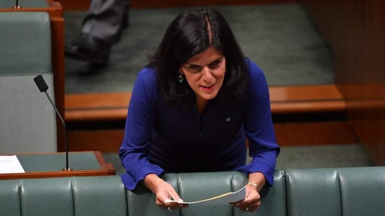 Liberal member for Chisholm Julia Banks in Parliament on Monday.