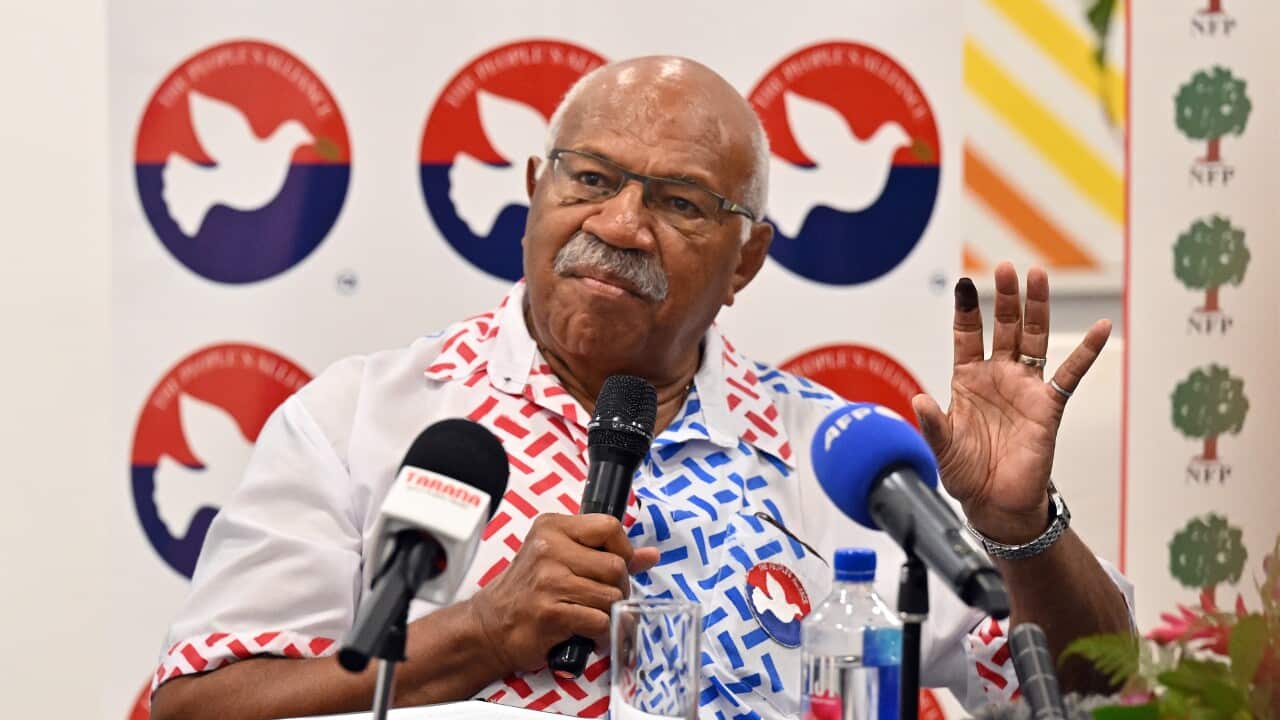 Fiji's new prime minister Sitiveni Rabuka