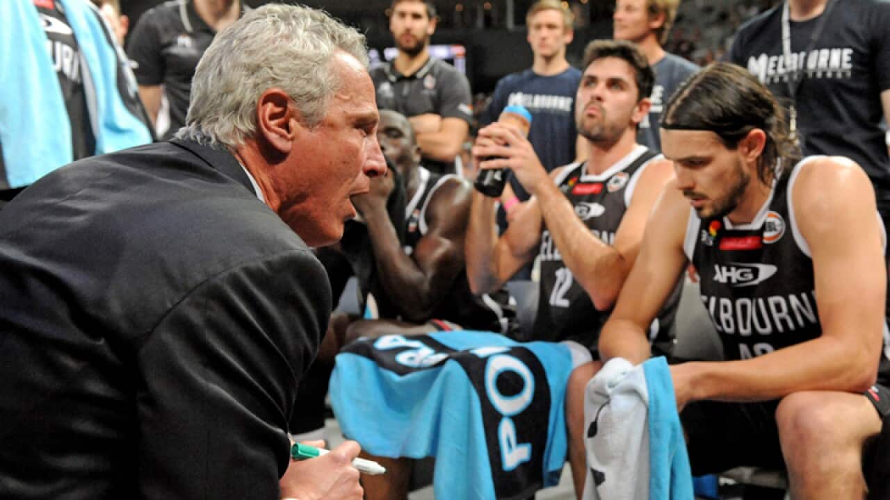Melbourne United head coach Dean Demopoulos
