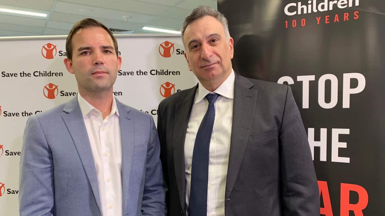 Save the Children’s Mat Tinkler and Kamalle Dabboussy