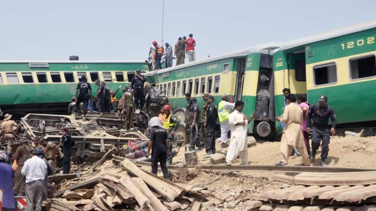 PAKISTAN TRAIN ACCIDENT