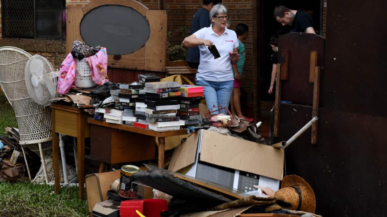 Residents return to their properties as floodwaters recede in Lismore