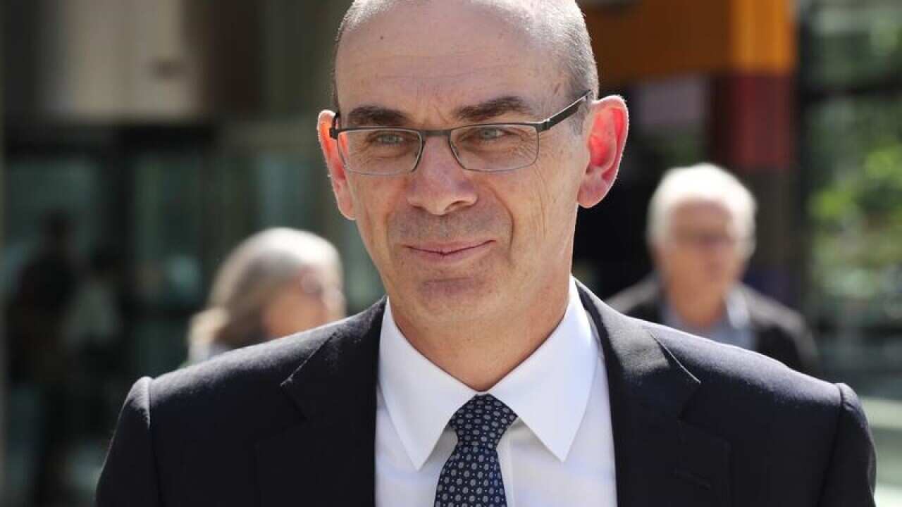 APRA Chairman Wayne Byres leaves the Royal Commission in November.