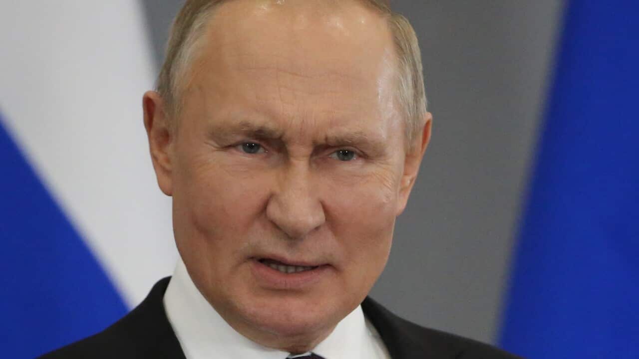 Vladimir Putin has declared martial law in Russian-occupied regions of Ukraine