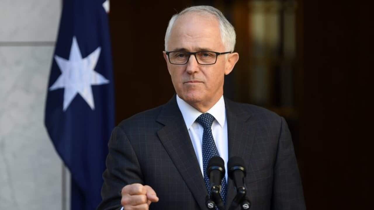 Australia's Prime Minister Malcolm Turnbull