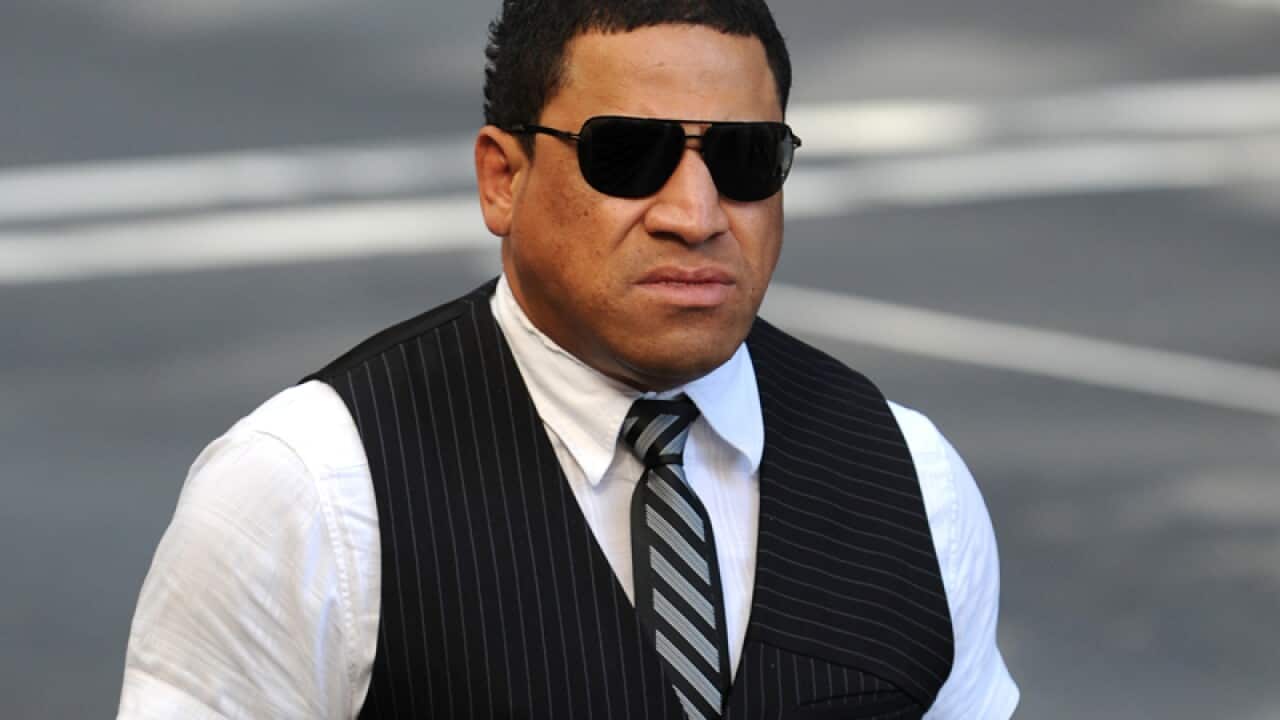 Former NRL player John Hopoate.