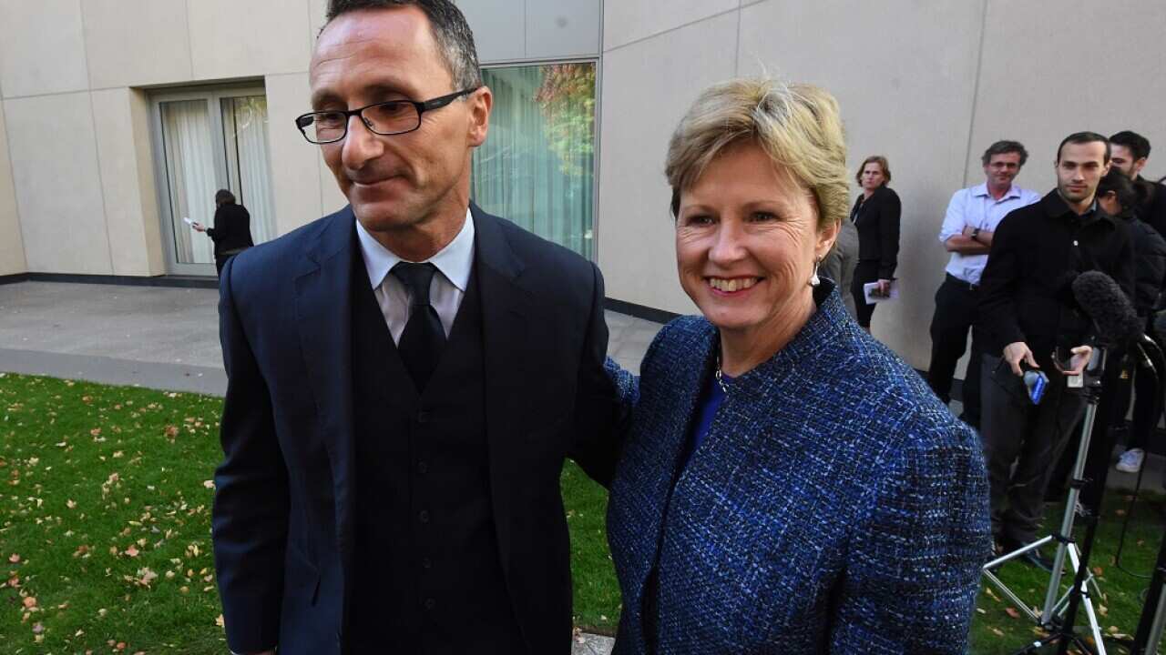 Newly elected Federal Greens Leader Richard Di Natale