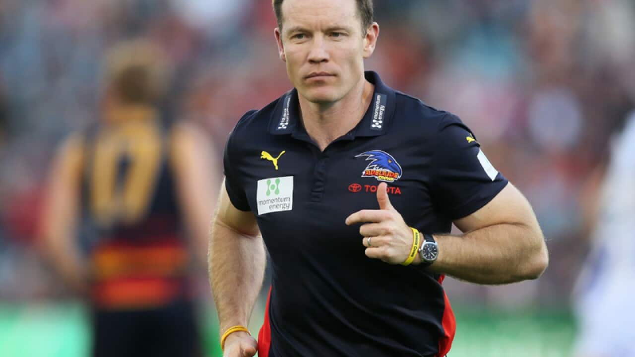 Adelaide Crows Brenton Sanderson