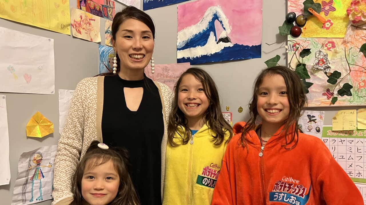 Minako, twins Vivian and Sunny and 5-year old Jasmine (SBS-Emma Kellaway).jpg