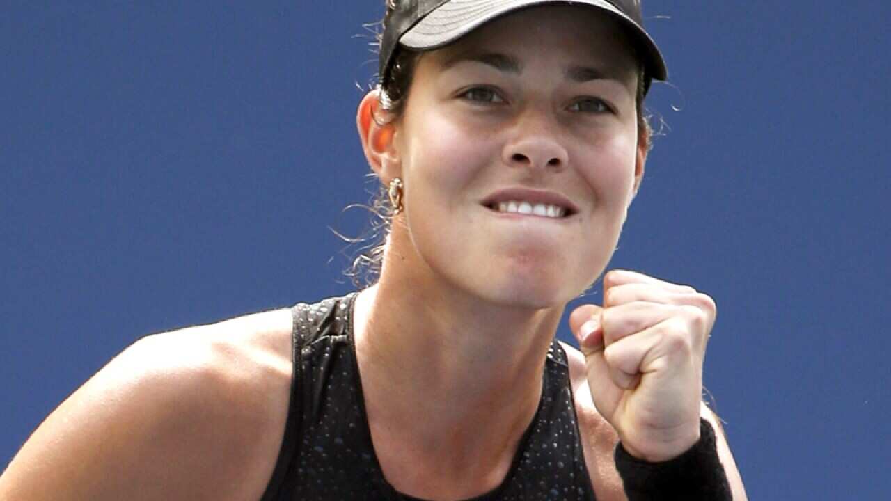 Ana Ivanovic during the US Open