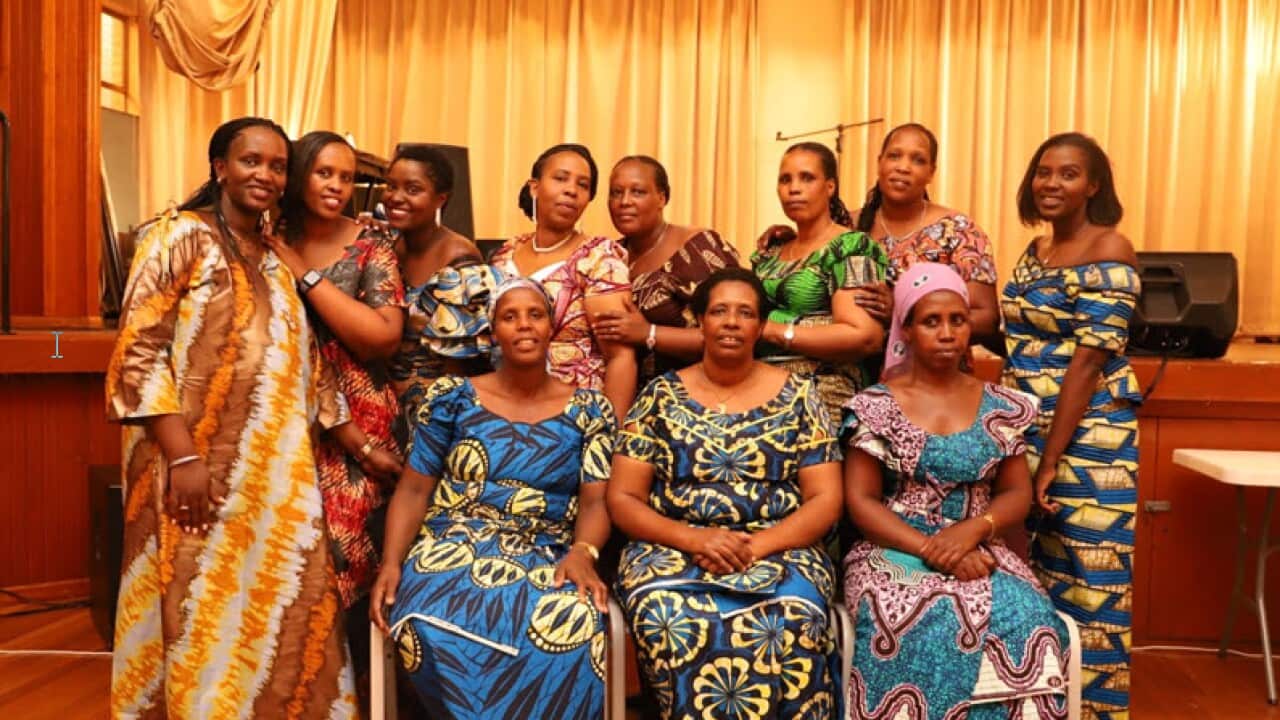 Baadhi ya wageni walio hudhuria kongamano la wanawake waki Afrika mjini Wollongong, NSW.jpg