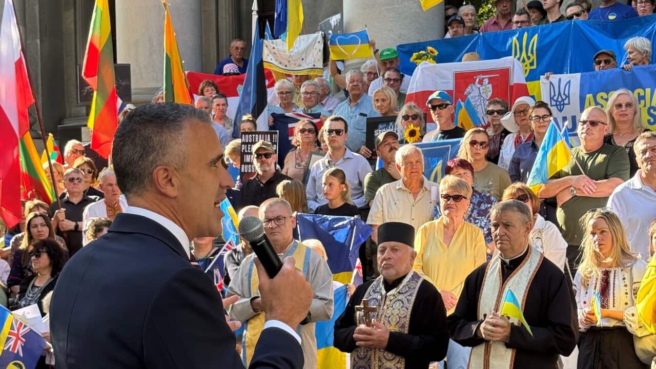 The Premier of South Australia, Peter Malinauskas offered his ongoing support for Ukraine and the Ukrainian community..jpg