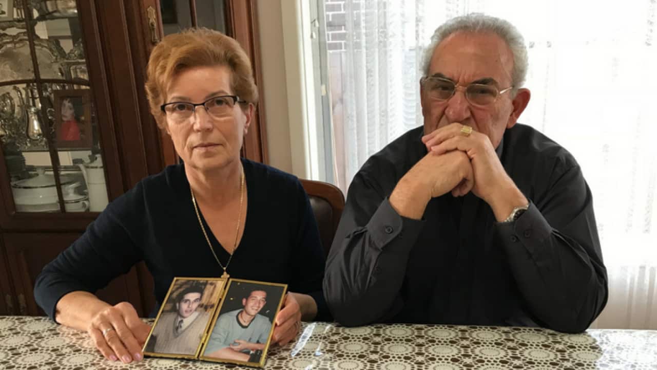 Eleni Karali (L) and Dimitris Karalis (R)