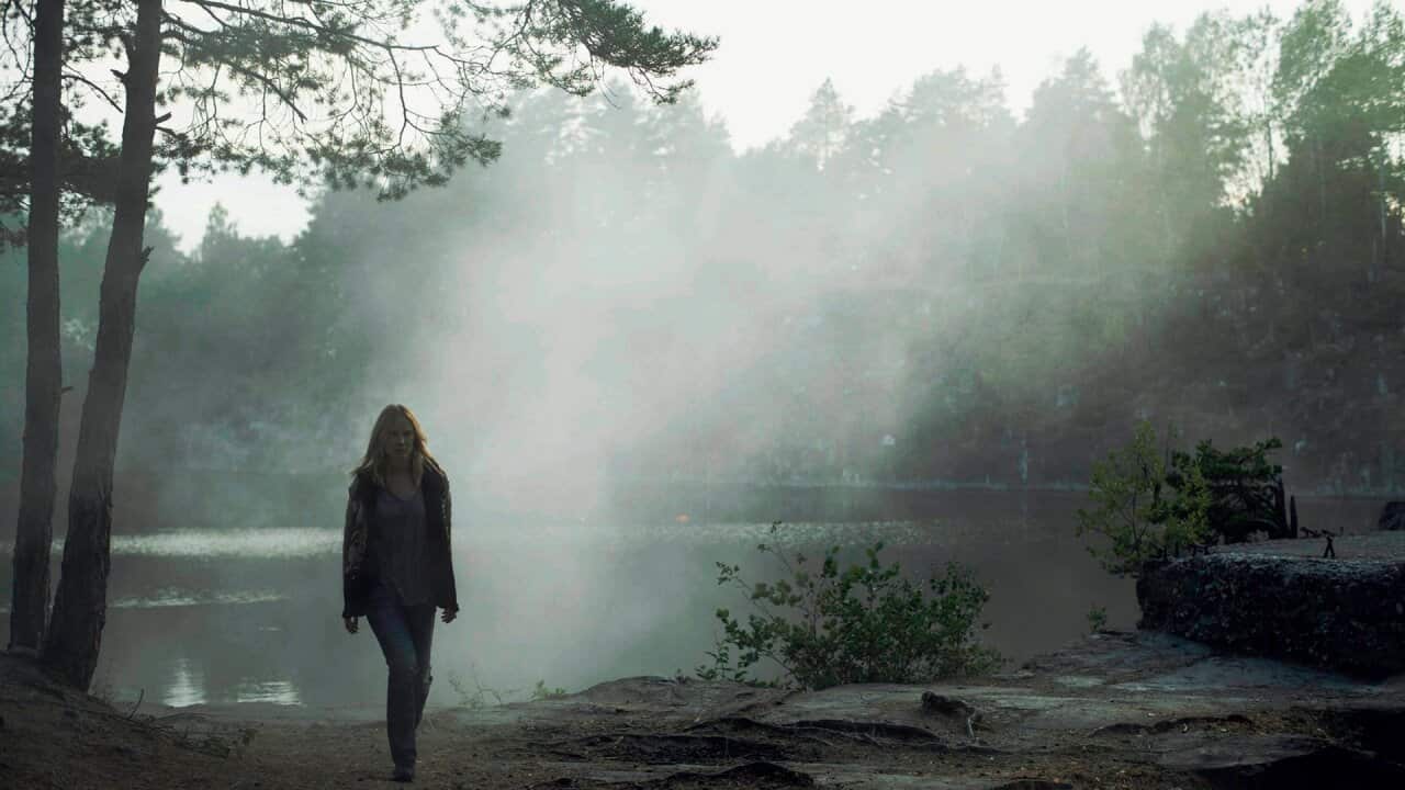 Detective Eva Thörnblad returns to the scene of the crime in Jordskott.