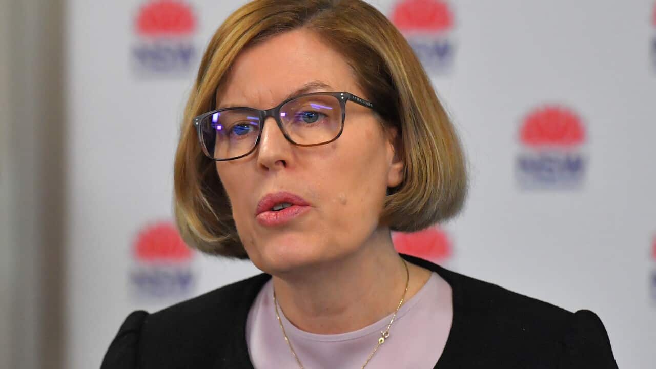 NSW Chief Health Officer Dr Kerry Chant at a press conference in Sydney, Monday, August 17, 2020. (AAP Image/Mick Tsikas) NO ARCHIVING