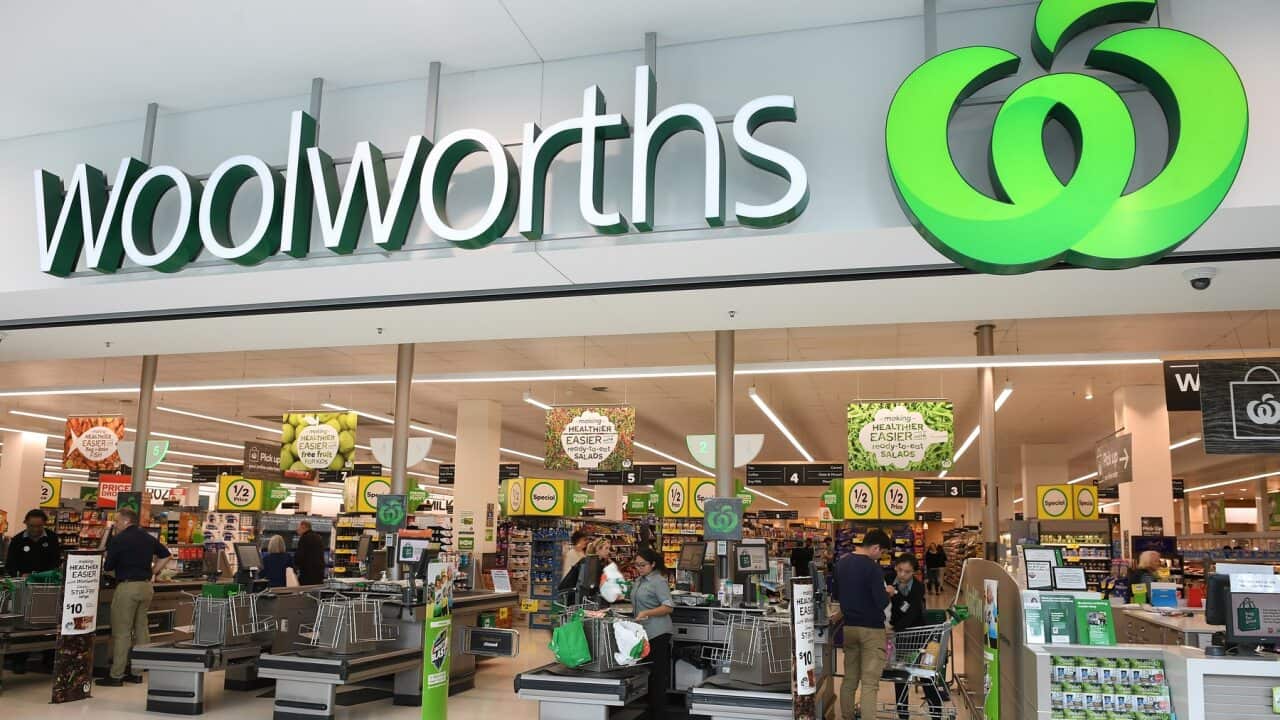 A Woolworths store at Double Bay in Sydney