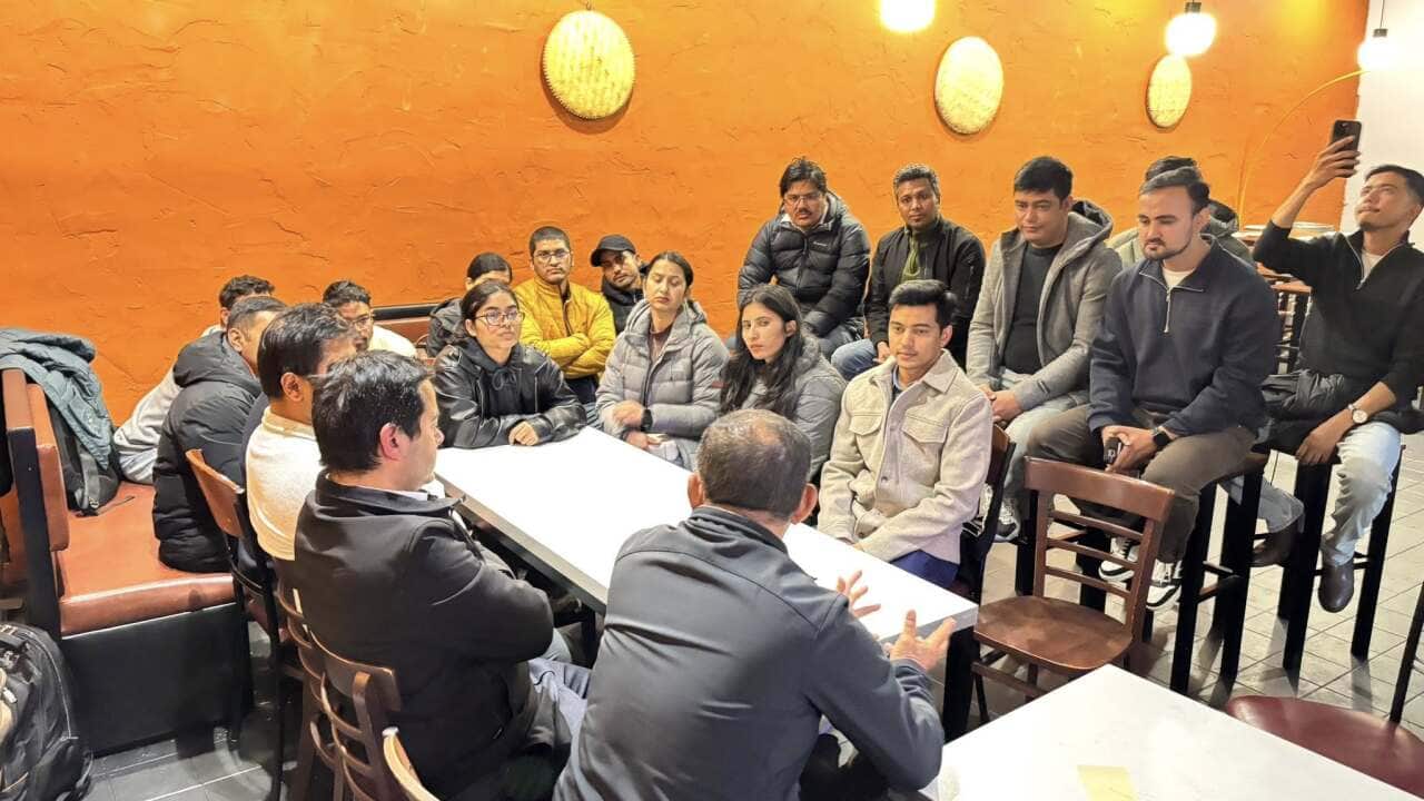 Participants at an event organised by the Society of Nepali Engineers in Victoria (SNEVic).
