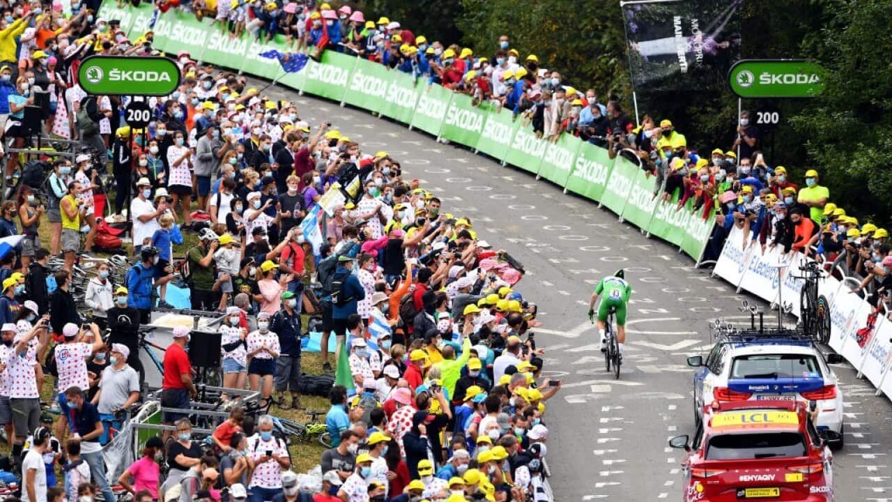 Tour de France 2020 Fans Stage 19