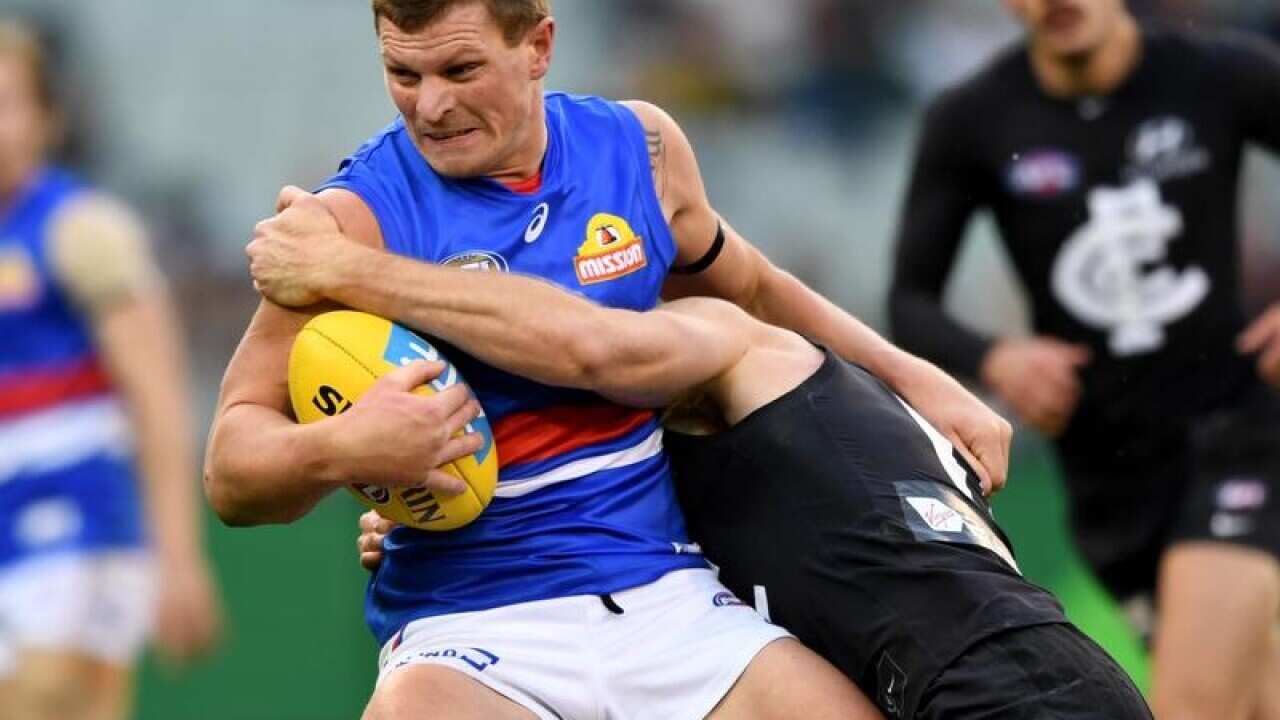 Jack Redpath of the Bulldogs